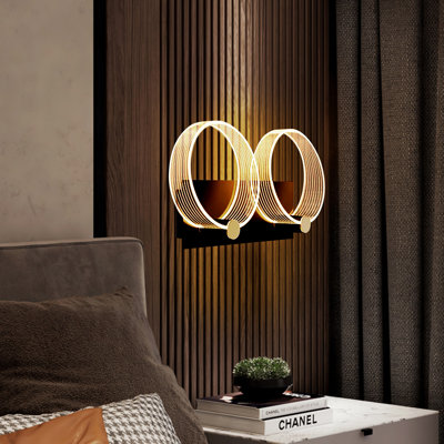Arcadia Iron LED Flush Mounted Sconce