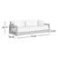 Melrose 76.55'' Teak Outdoor Sofa-177322760