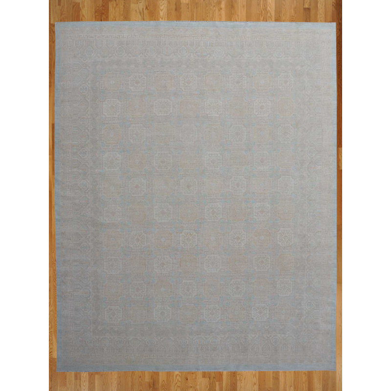  tapis Bleu Noué à La Main