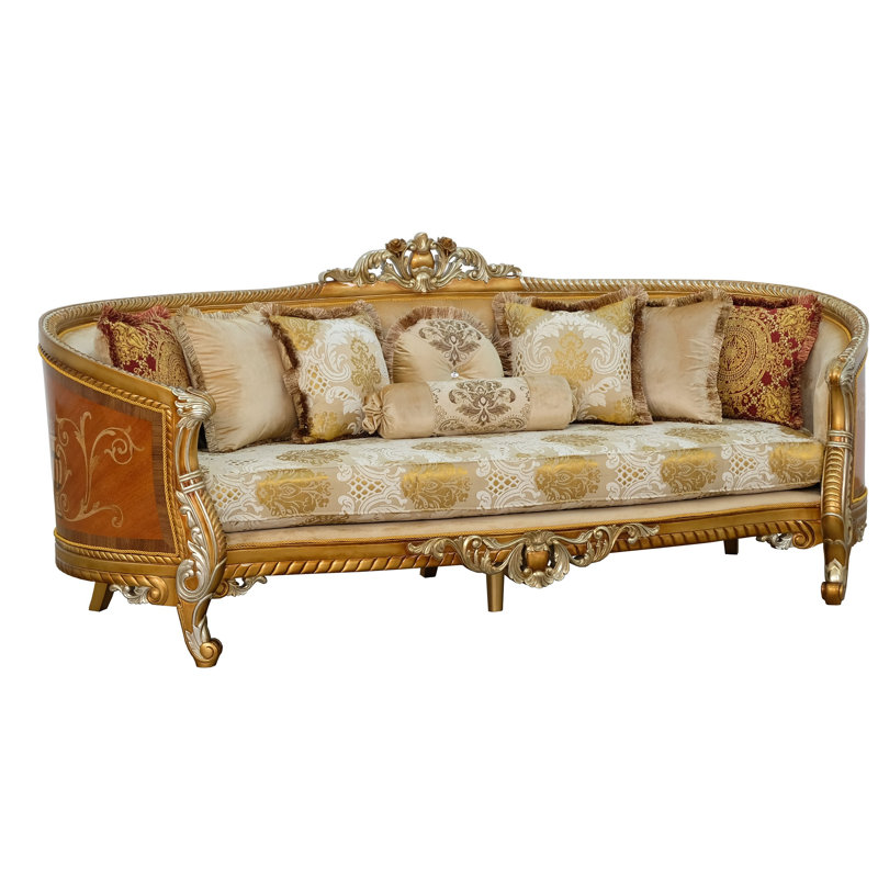 Canapé 105 po avec coussins réversibles Saltford, H 44,5 po x l 79 po x P 37,5 po, Brun