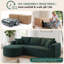 3 Seater Fabric Corner Sectional-128842367-128842364