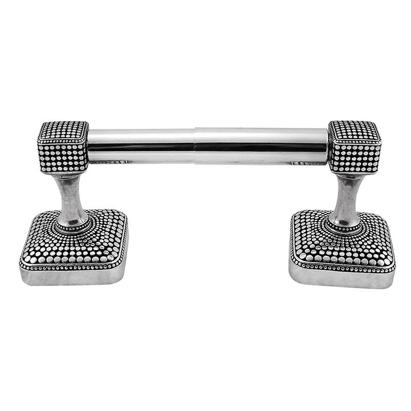 Tiziano Wall Mounted Toilet Paper Holder, Vintage Pewter