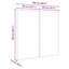 vidaXL Bulletin Board Folding Manual Solid pine wood Office Supplies Pin Memo-131995610-131995611