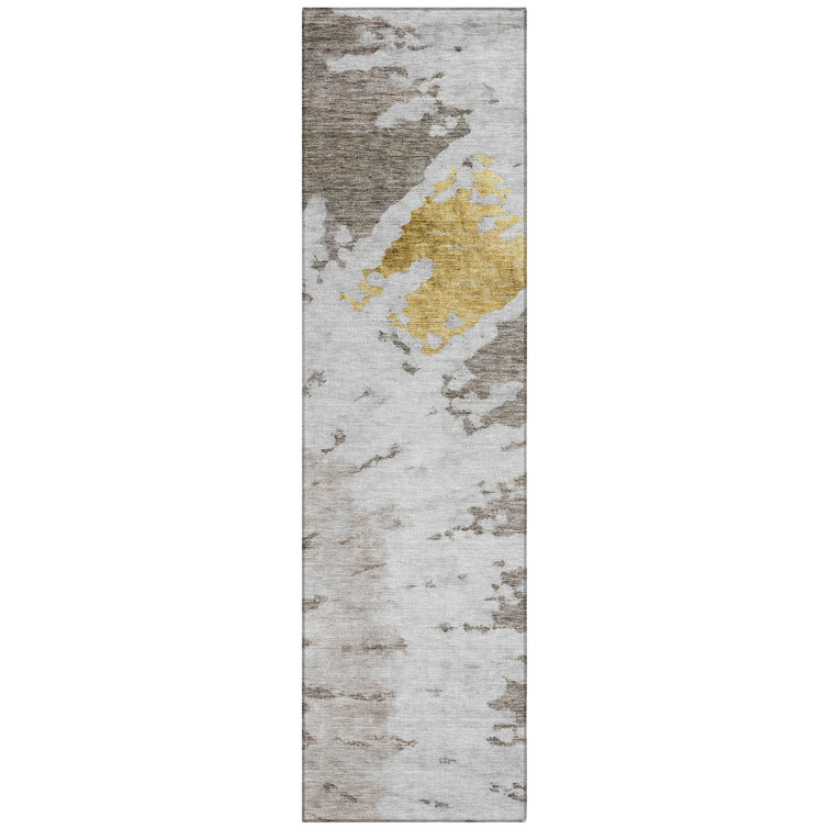 Loreen Washable Abstract Indoor / Outdoor Rug