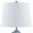 19.5" Blue Textured Resin Turtle Table Lamp-776400129-776400142