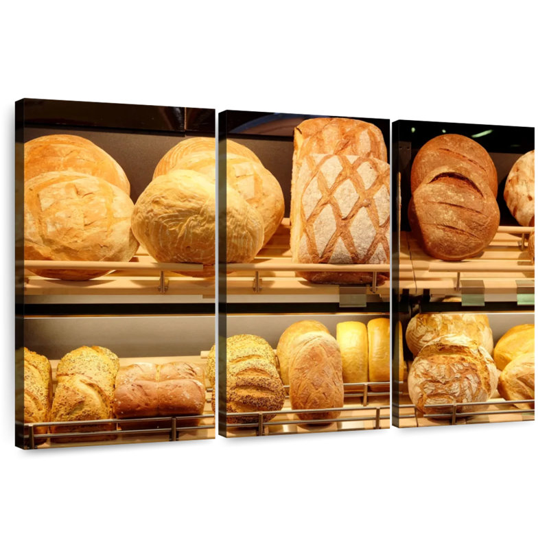 Pains artisanaux Yarlin, H 48 po x l 74 po