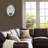 QXM606NLH Melodies In Motion Clock, Brown