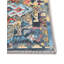 Tapis bleu marine Southwestern / Lodge-1148213115