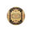 Modern Yellow Framed Patterned Decorative Rug-70841575