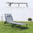 Outdoor Chairs,2 Folding Chaise Lounge-370391224
