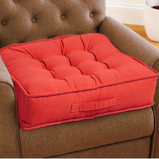 Thick Padded Tapestry Booster Tufted Chair Cushion