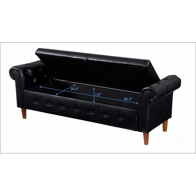 Banc de rangement multifonctionnel