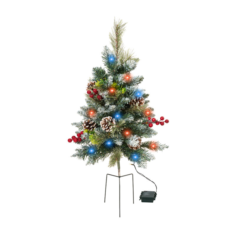2.36' H Lighted Artificial Christmas Tree