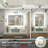 Adorna LED Backlit Frameless Lighted Bathroom Vanity Mirror Wall Mirror Dimmable Anti Fog-1006401376
