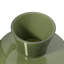 Vase en verre vert opaque 8 po Solin-853574532