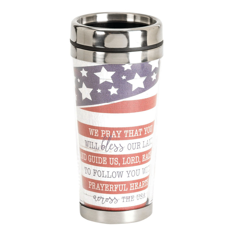 Tasse de voyage en acier inoxydable 16 oz