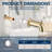 Wall Mounted Tub Spout with Diverter-104894437