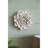 Handmade Ceramic Flower Wall Decoration In Cream - Appealing For Accent Distinctive-974666302
