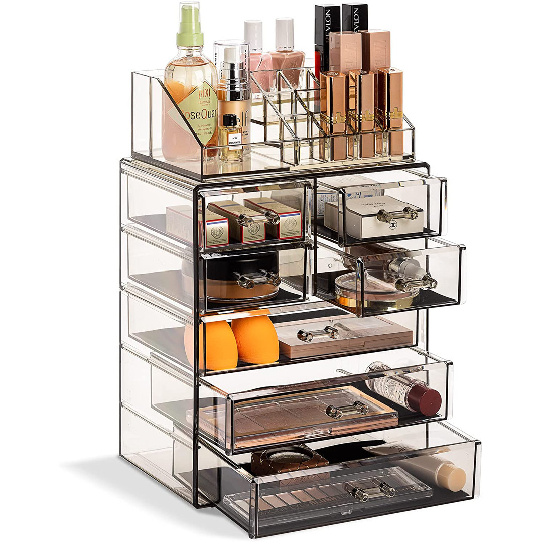 Sorbus Medium Makeup Organizer Set with 7 Drawers and Top Shelf Sorbus