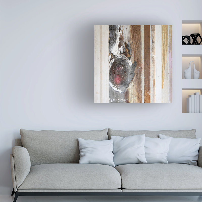«Textured Grain VI», impression sur toile, H 35 po x l 35 po x P 2 po
