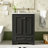 Defelice Bathroom Vanity With Ceramic Sink Combo, Freestanding Storage Cabinet With Handles, Soft Closing Doors-503709642-503709647-503709635