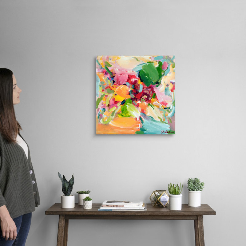 "French Macarons" par Amira Rahim, reproduction sur toile, H 20 po x l 20 po, Toile tendue, Sans cadre