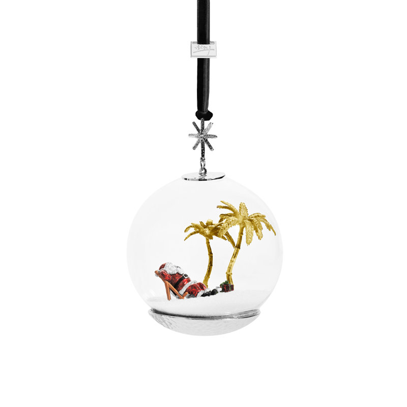 6'' Handmade Glass Fantasy & Sci-Fi Ball Ornament