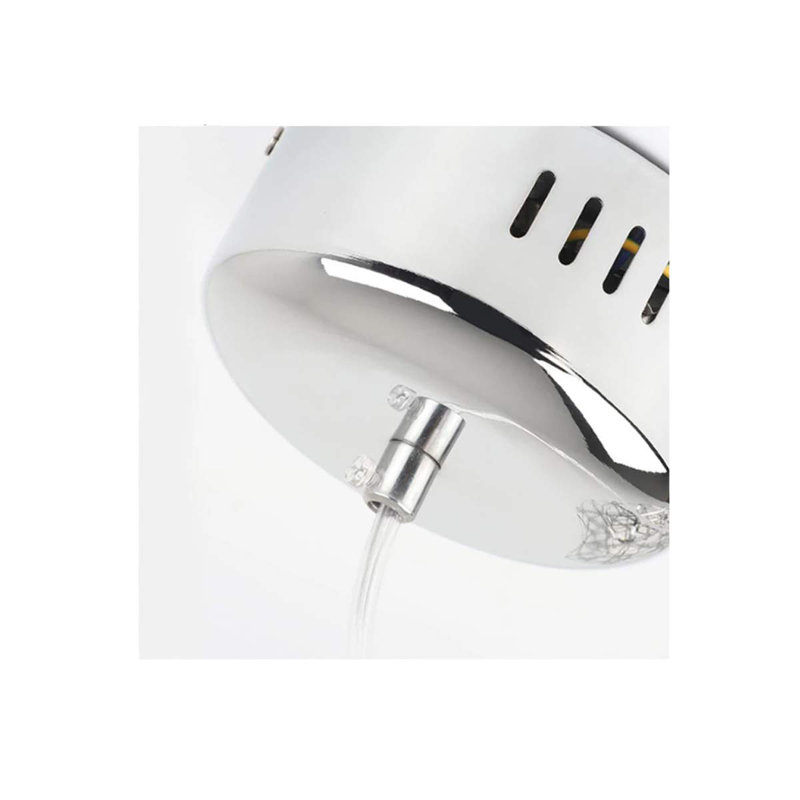 Ozzy 1 - Light LED Sphere Pendant, 60cm H x 60cm W x 60cm D