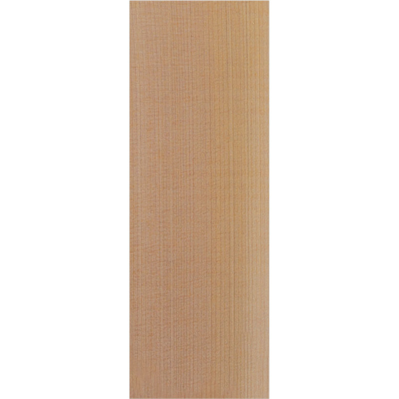 Yorktown Smooth Rafort Tail, Cèdre rouge, H 10 po x l 48 po x P 3,5 po