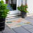 Machine Washable Indoor/Outdoor Xhevrie Peach Rug-1009165494