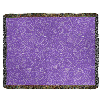 Couverture en coton tissé Katelyn Elizabeth