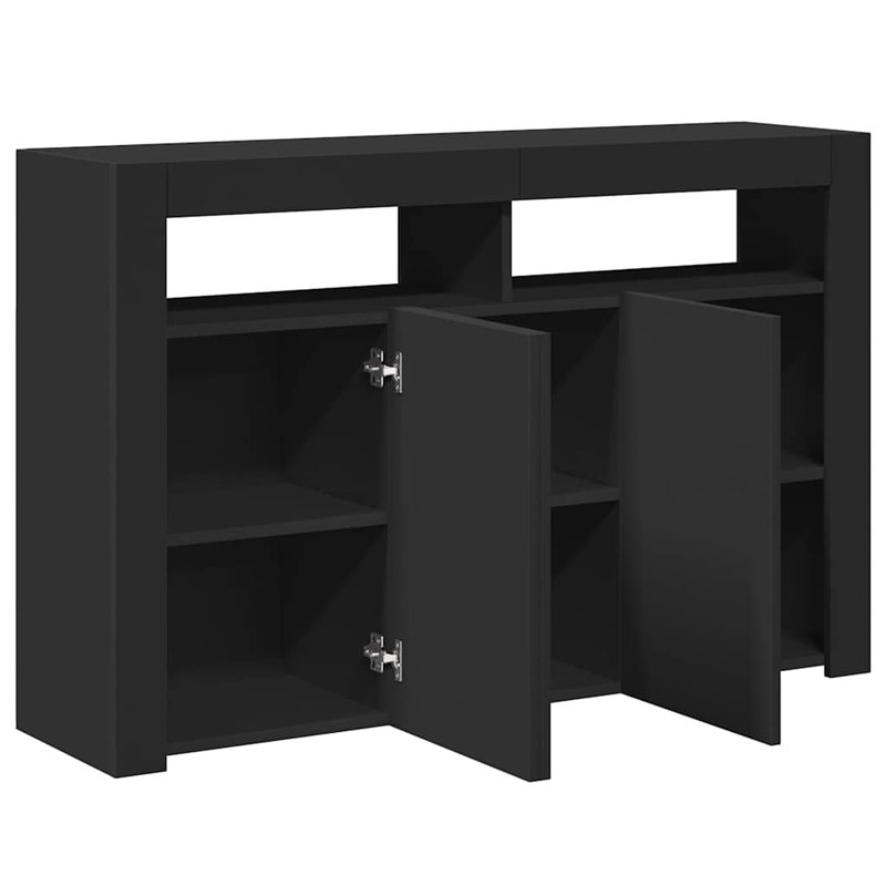 Knudson 115.5cm Sideboard, Black