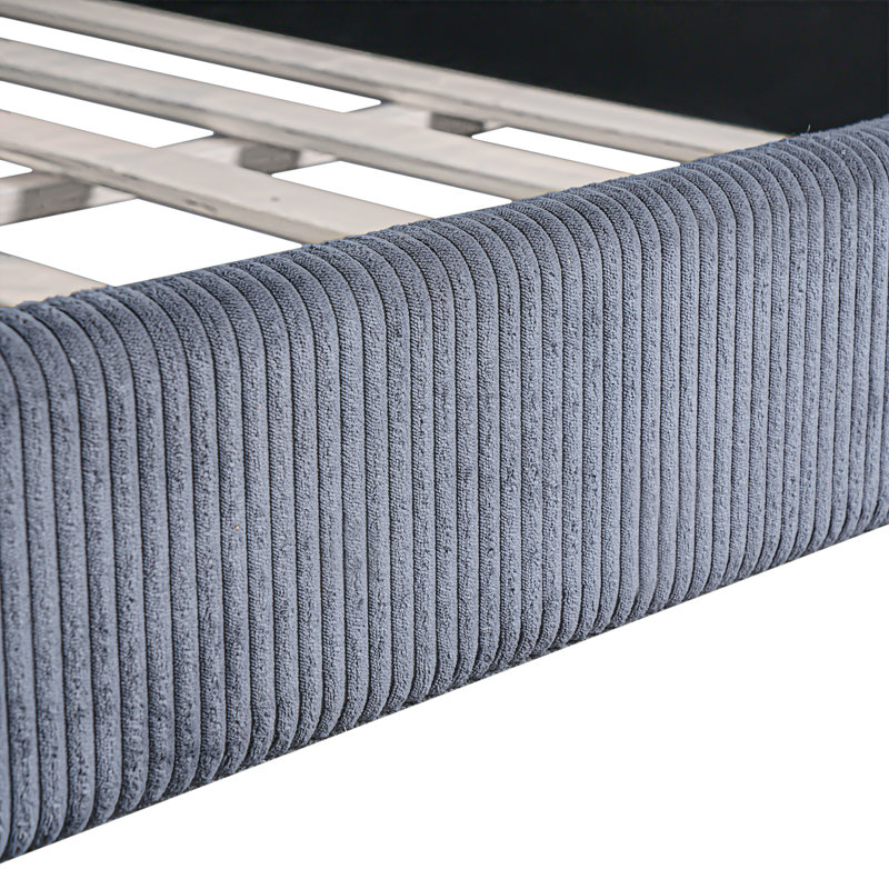 Grey Full House Daybed With Led Lighting