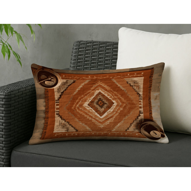 Adobe Charm Indoor And Outdoor Throw Pillow, Rectangle 14"H x 20"W