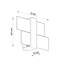 Karragullen Plastic Flush Mounted Sconce-931317753