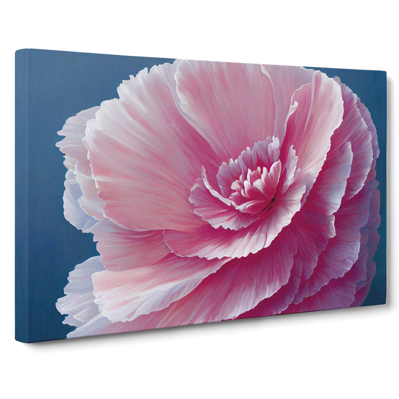 Overwhelming Carnation Flower - Wrapped Canvas, 50cm H x 76cm W x 3cm D
