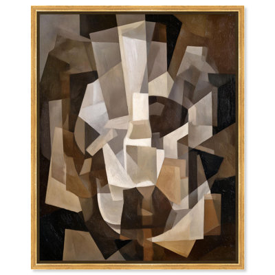 «Intersecting Planes II», reproduction d'art sur toile par Art Remedy, cadre doré, 16 x 20
