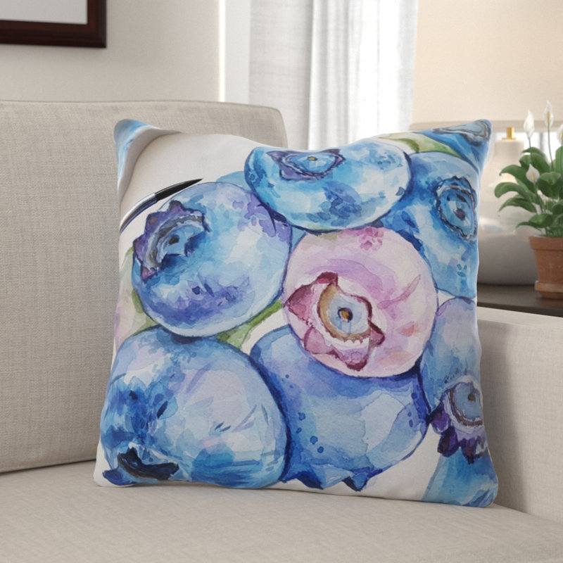 Housse et insert de coussin carré Deskins, Microsuède, Intérieur