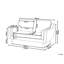 Forsyth Velvet Loveseat-35580466