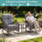 Outdoor Wicker Side Table, All-weather Rattan Patio Side Table Bistro Table With 2-tier, Tempered Glass Top Square End Table For Indoor, Balcony, Garden, Porch, Deck-1725962681