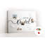 Konterra Magnetic Cork Corkboard / Bulletin Board Bulletin Board