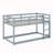 Floor Bunk Bed With Ladder-1109979434