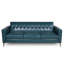 Canapé moderne en cuir capitonné Mid-Century-46977410