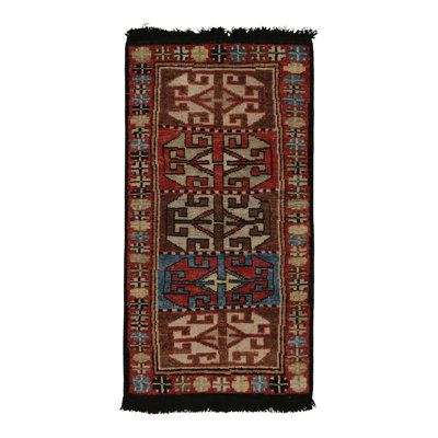 One-of-a-Kind 2'2" X 4'1" No Wool Area Rug in Red