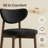 Upholstered Counter Stool Solid Wood Bar Stool (Set Of 2)-1734362038