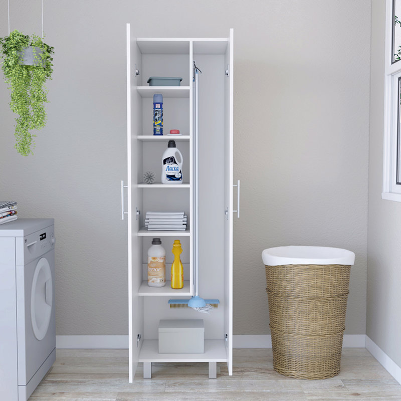 Garde-robe de garde-robe, Blanc