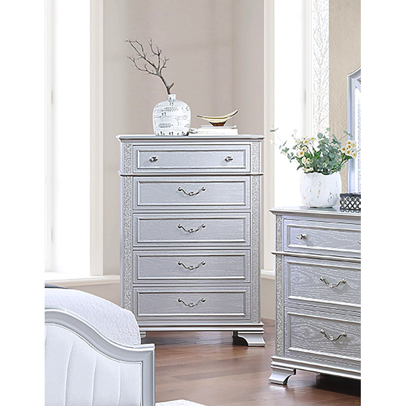Commode 5 tiroirs 5 pièces