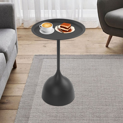 Metal Top End Table