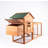 Fortson 12.2 Square Feet Chicken Coop with Chicken Run For Up To 3 Chickens