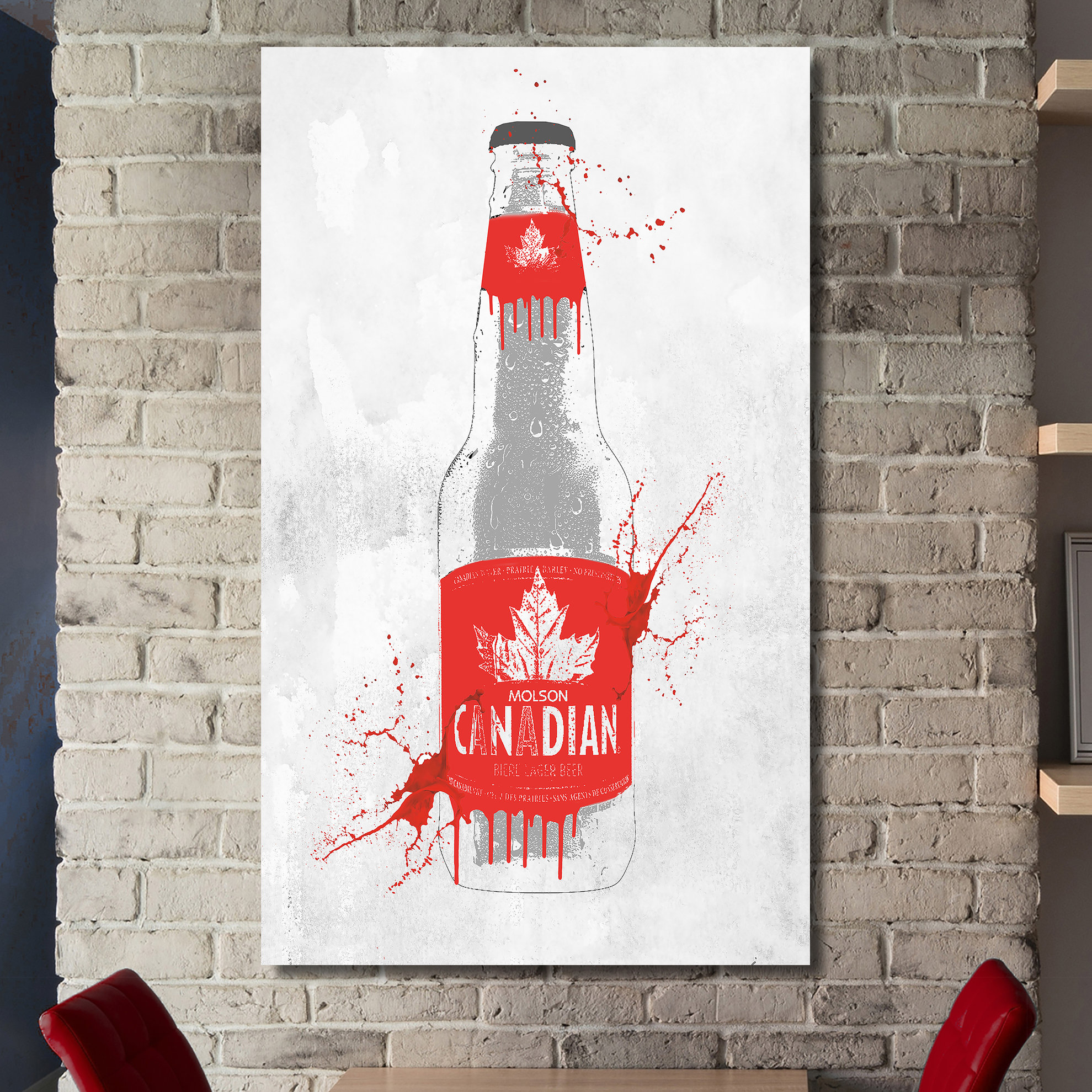Picture Perfect International 'Drink Molson Canadian Bottle' by PPI ...